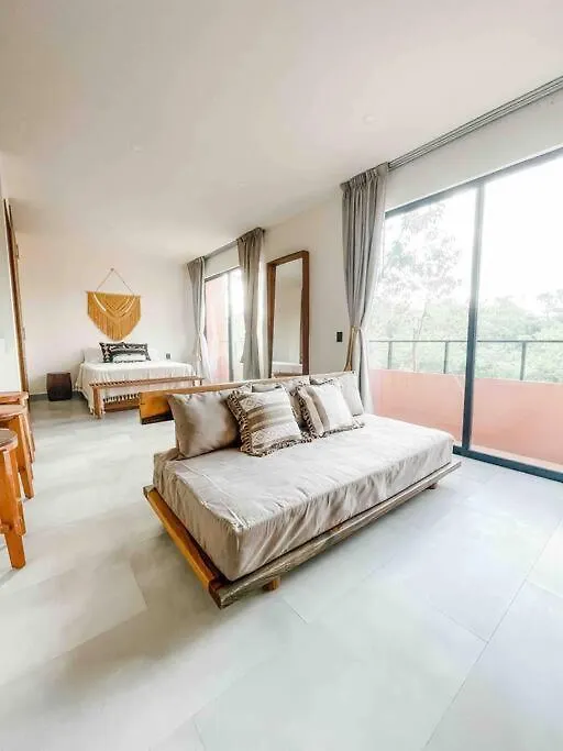 Apartmán Coral Loft, 2 Pools, Parking, Gym, Pet Park Tulum 0*,